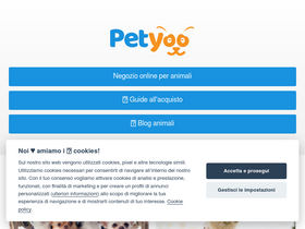 'petyoo.it' screenshot