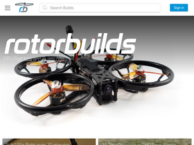 'rotorbuilds.com' screenshot