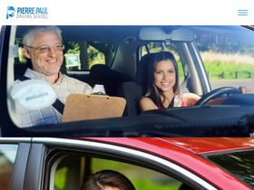 'pierrepauldriving.com' screenshot