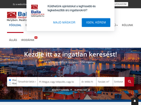'ballaingatlan.hu' screenshot