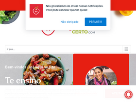 'emagrecercerto.com' screenshot