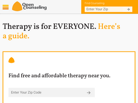 'opencounseling.com' screenshot