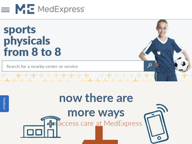 'medexpress.com' screenshot