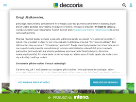 'deccoria.pl' screenshot
