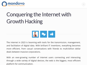 'mondovo.com' screenshot