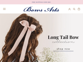 bowsarts.com homepage screenshot