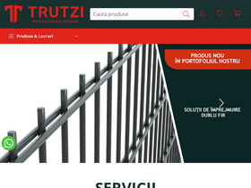 'trutzi.ro' screenshot