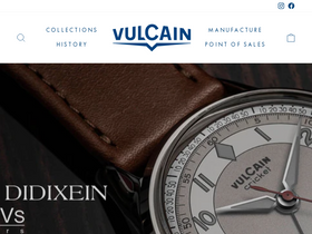 'vulcain.ch' screenshot