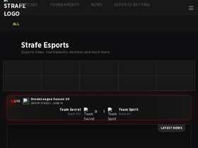 'strafe.com' screenshot