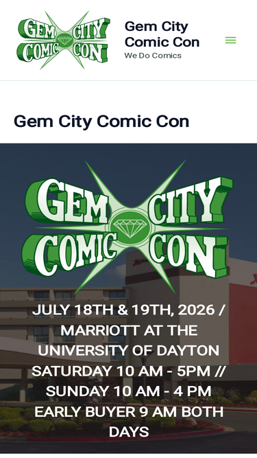 gemcitycomiccon.com
