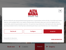 'altabadia.org' screenshot