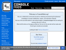 'consolemods.org' screenshot