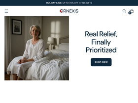 Ornexis website screenshot