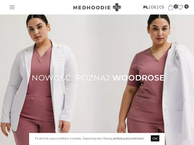 'medhoodie.pl' screenshot