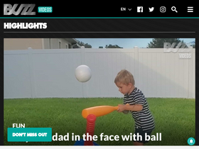 'buzzvideos.com' screenshot