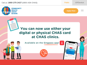 'chas.sg' screenshot