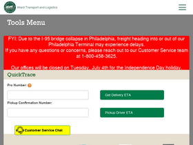 'wardtlctools.com' screenshot