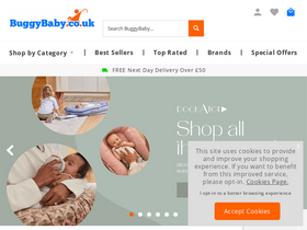 'buggybaby.co.uk' screenshot