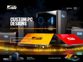 'falcon-nw.com' screenshot