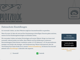 'ploetzblog.de' screenshot