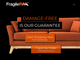 'fragilepak.com' screenshot
