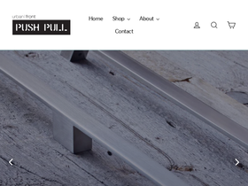 pushpull.co.uk homepage screenshot