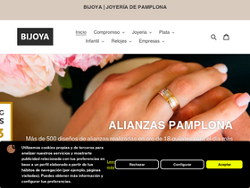 Joyería BIJOYA homepage screenshot