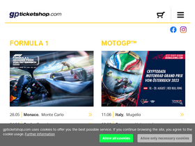 'gpticketshop.com' screenshot
