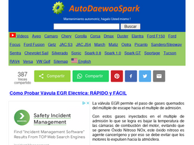 'autodaewoospark.com' screenshot