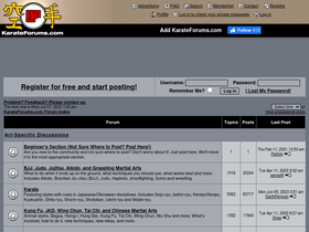 karateforums.com