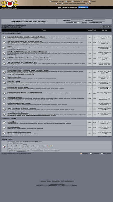 karateforums.com
