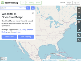 'openstreetmap.org' screenshot