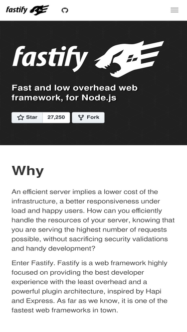 fastify.io