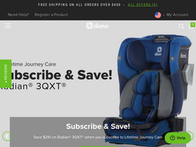 'diono.com' screenshot