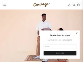 needcourage.co.za homepage screenshot