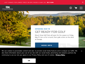 'mountsnow.com' screenshot