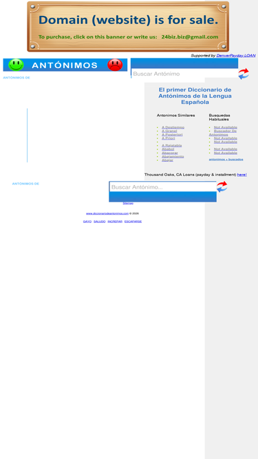 diccionariodeantonimos.com