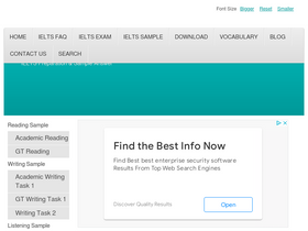 'ielts-mentor.com' screenshot