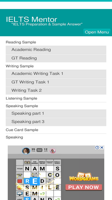 IELTS - Mentors