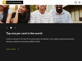 'curtin.edu.au' screenshot