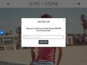 slateandstone.com homepage screenshot