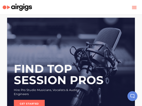 'airgigs.com' screenshot
