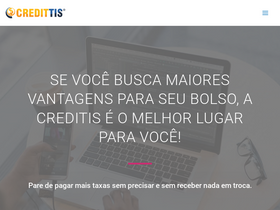 'credittis.com.br' screenshot