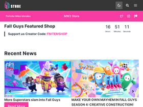 'fallguysstore.com' screenshot