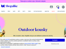 'shopalike.cz' screenshot