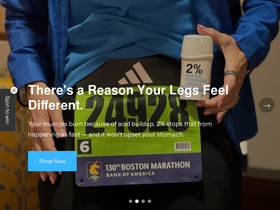 2percentperformance.com homepage screenshot