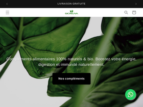 BIONUVA website screenshot