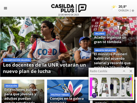 'casildaplus.com' screenshot
