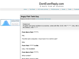 'dontevenreply.com' screenshot