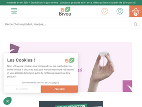 'bivea.fr' screenshot
